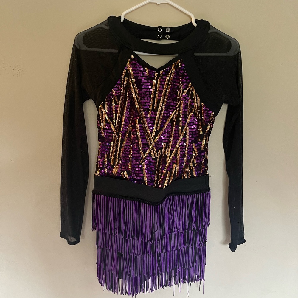 Weissman Purple Dance Costume